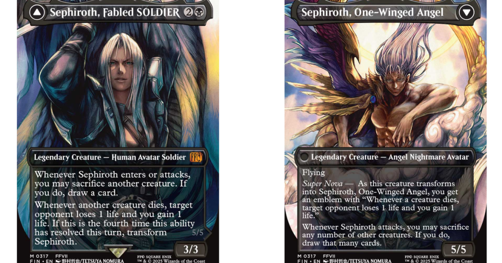 Diseños de Sephiroth en crossover: Final Fantasy y Magic: the Gathering 1 Final Fantasy and Magic: the Gathering crossover's Sephiroth design hints at Final Fantasy 7 Remake Part Three