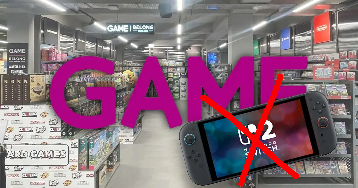 GAME cancels some Switch 2 online pre-orders a week before launch