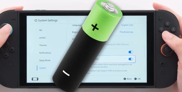 Switch 2 has a battery saver mode to stop charging at 90%