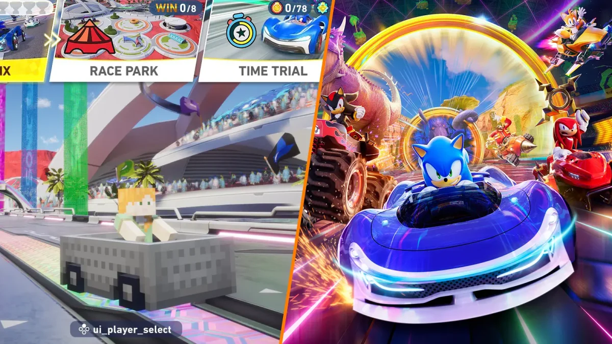 Filtración de Massive Sonic Racing CrossWorlds: ¡TMNT, SpongeBob y más! 9 Massive Sonic Racing CrossWorlds Leak Reveals TMNT, SpongeBob, Avatar, and Minecraft Crossovers With Full Gameplay Footage