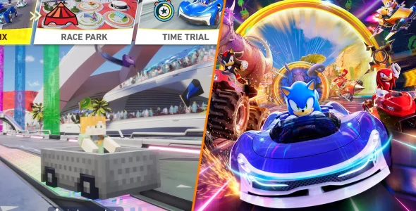 Massive Sonic Racing CrossWorlds Leak Reveals TMNT, SpongeBob, Avatar, and Minecraft Crossovers With Full Gameplay Footage