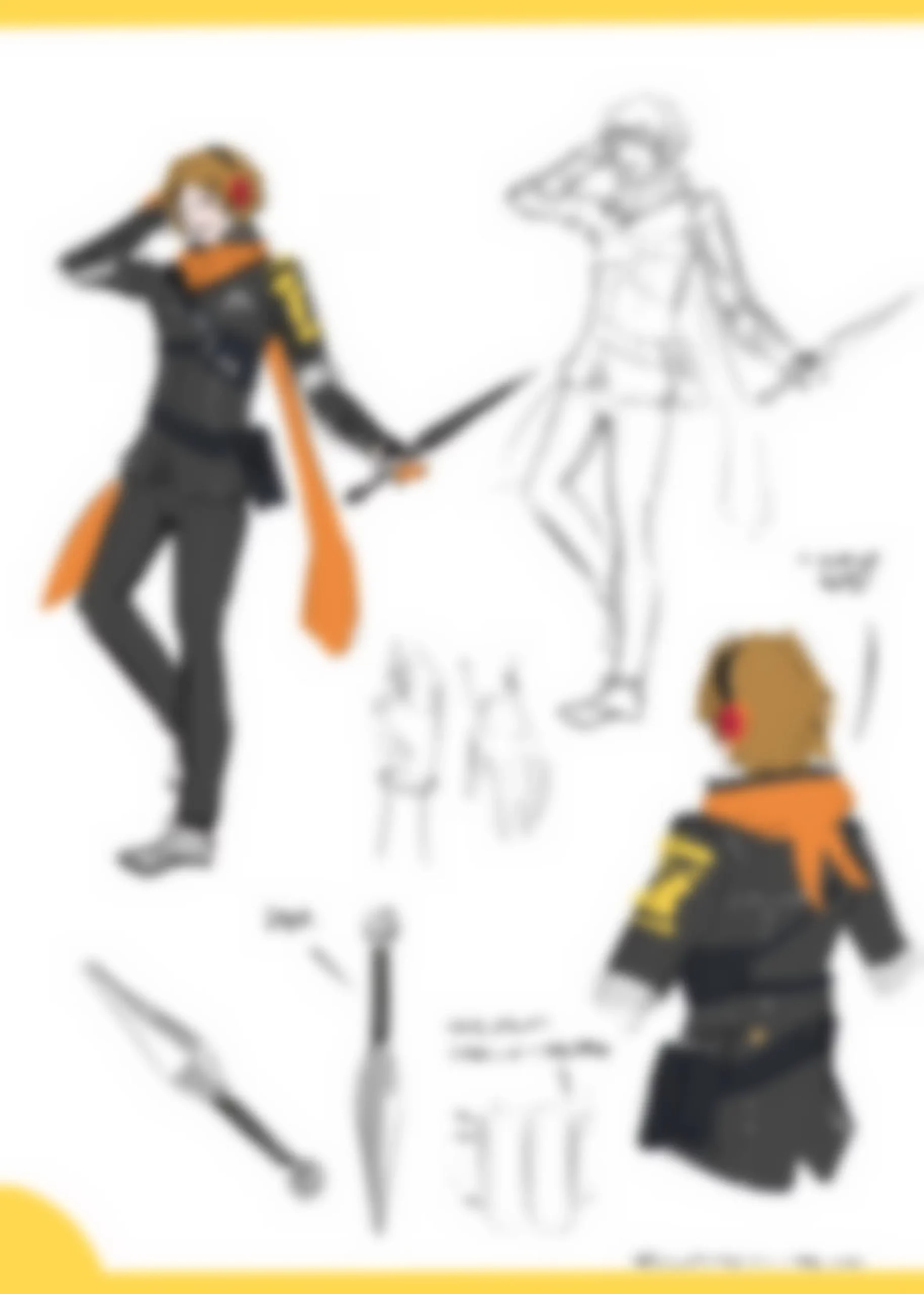 Arte conceptual alegado de Persona 4 Remake