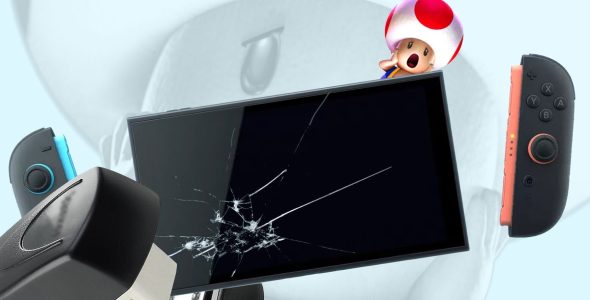 Switch 2 launch ends in disappointment for some as major retailer accidentally staples receipts into console's screen