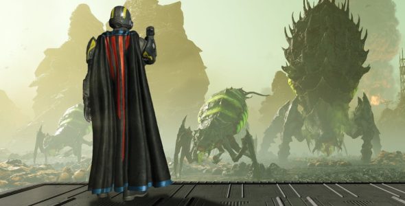 A year after that PSN fiasco, Helldivers 2's long-anticipated review bomb cape is finally here