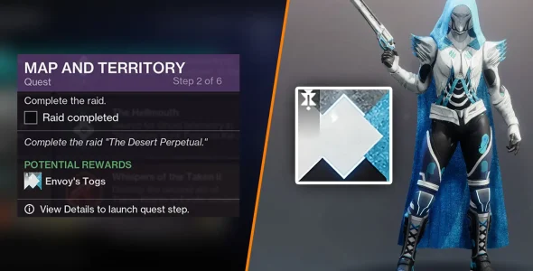 Destiny 2 Desert Perpetual Map and Territory Quest: All 12 Anchor Locations & How to Get Envoy’s Togs Shader
