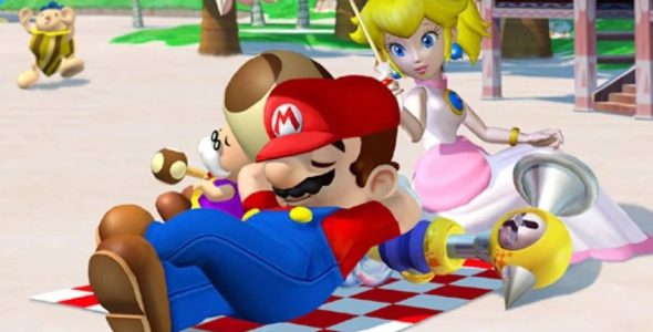 Mario's smile in Sunshine makes Bob Odenkirk want to tear the mascot's moustache off and jam it down his throat