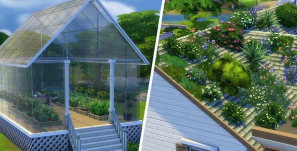 The Sims 4 gets glass walls, rooftop greenery, and a bunch of other free bits ahead of next expansion