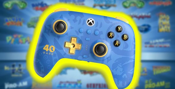 It's been a rough year for Rare but at least Xbox is celebrating its 40th anniversary with... a licensed controller