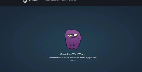 Steam Is Down Right Now, Suspected DDoS Attack Causing Major Outage