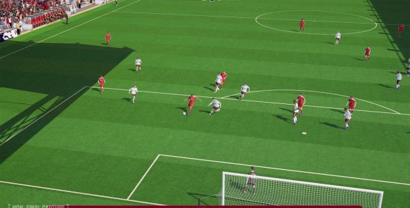 At last, our first look at Football Manager 26's flashy new match engine is here, and it's a bit like classic FIFA
