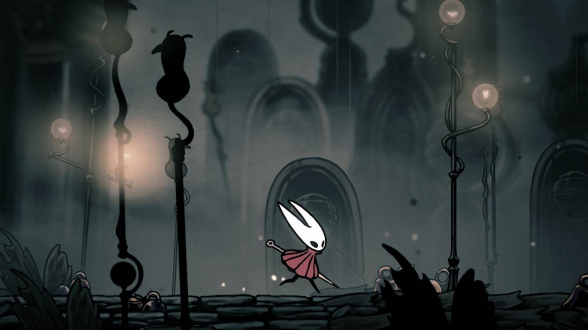 hollow knight silksong steam promo art close up