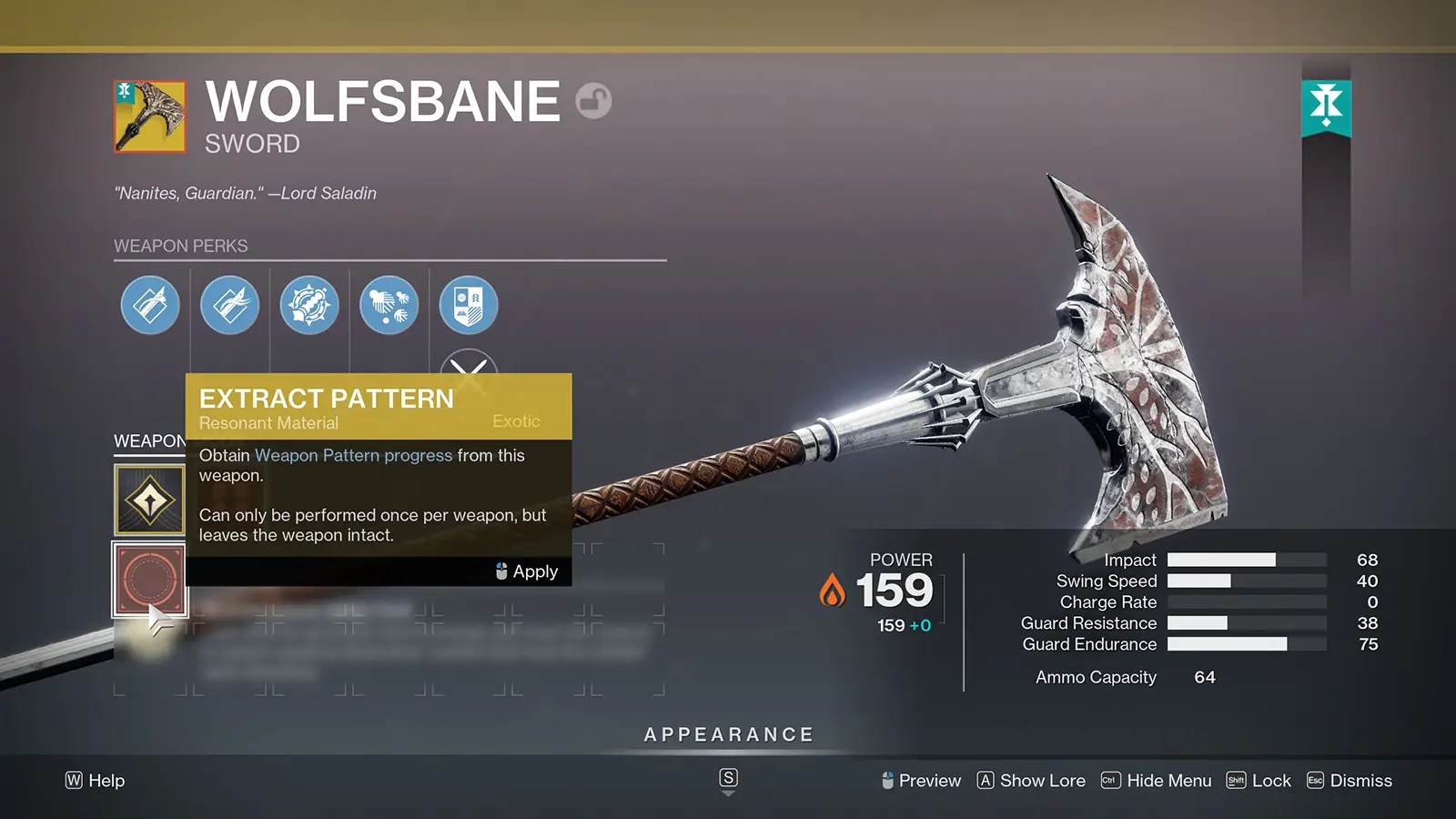 Cómo obtener Wolfsbane en Destiny 2, nueva hacha exótica de la misión Heliostat