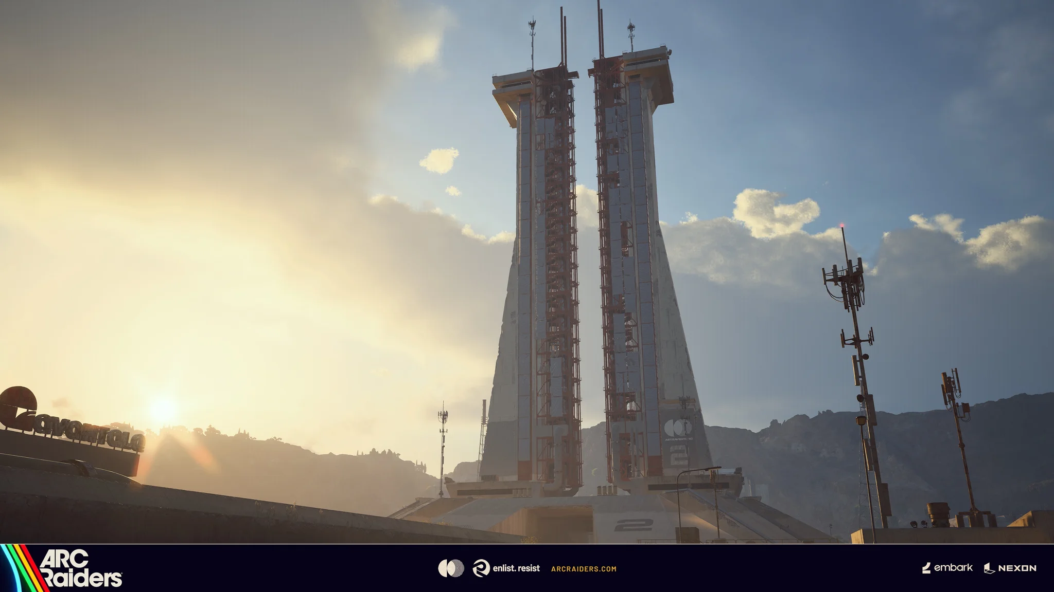 Pantalla de lanzamiento de Arc Raiders