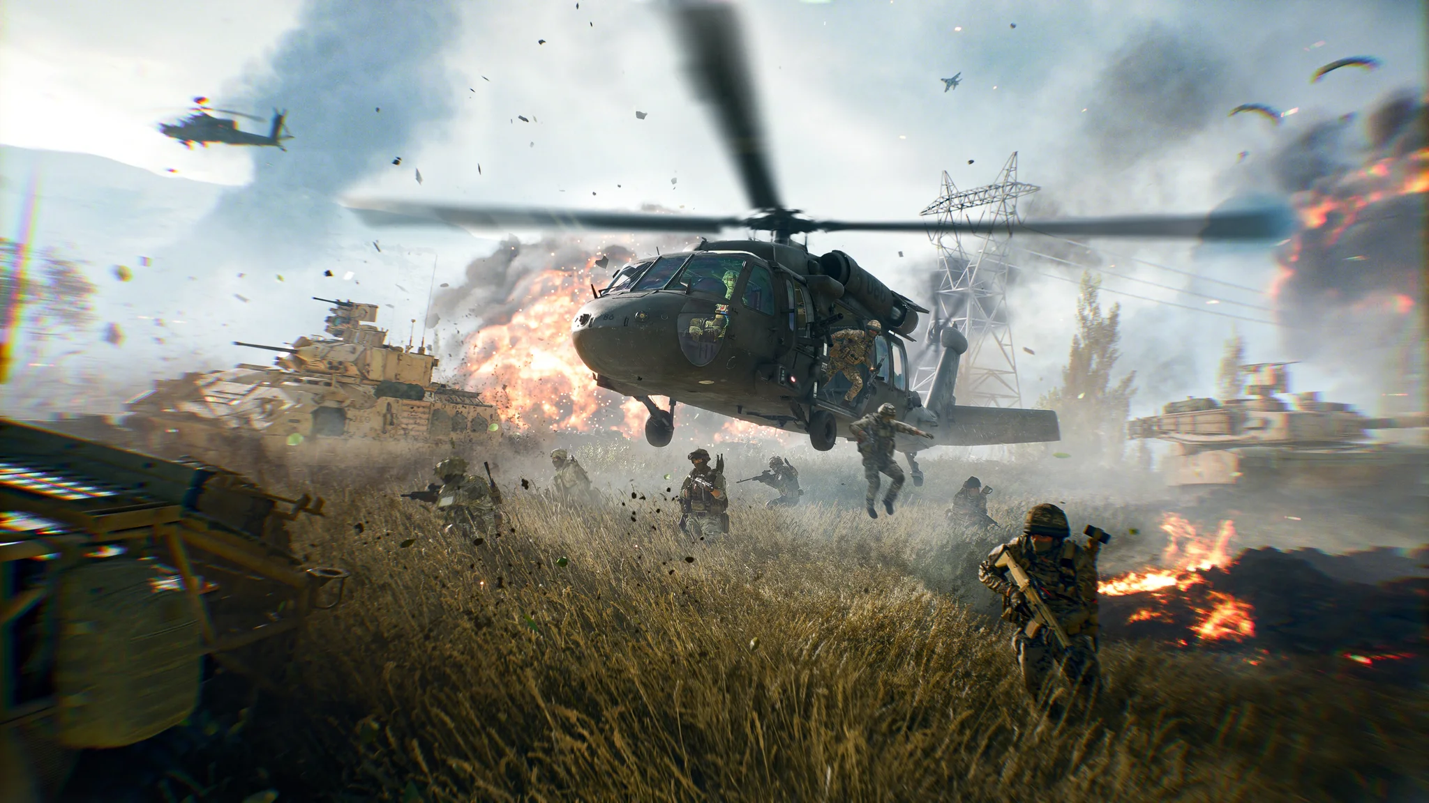 Battlefield 6 Multiplayer Launch Screen