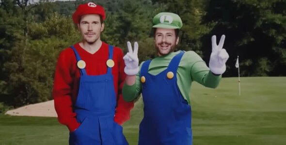 The Super Mario Galaxy Movie actors Charlie Day and Chris Pratt appear to confirm earlier film leak