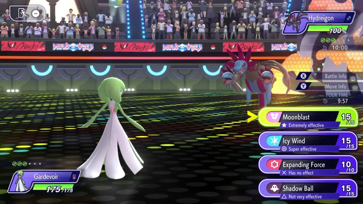 Pokémon Champions - Gardevoir gameplay
