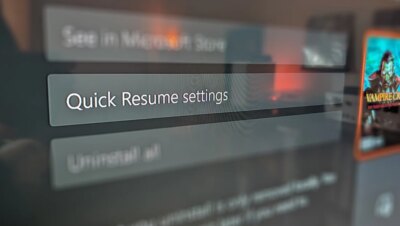 Xbox update for Series X/S lets you disable Quick Resume