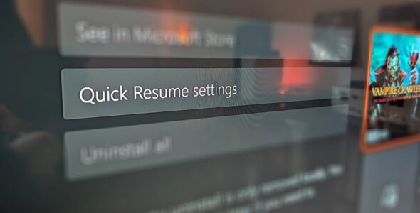 Xbox update for Series X/S lets you disable Quick Resume
