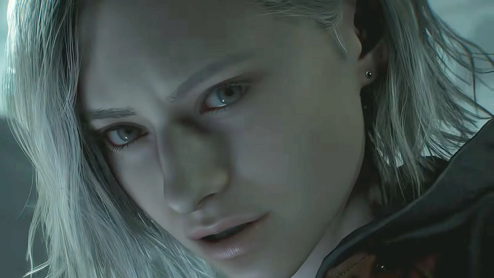 Grace looks nervous in Resident Evil Requiem