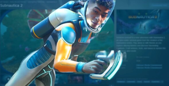 Krafton's removal from Subnautica 2 Steam page 