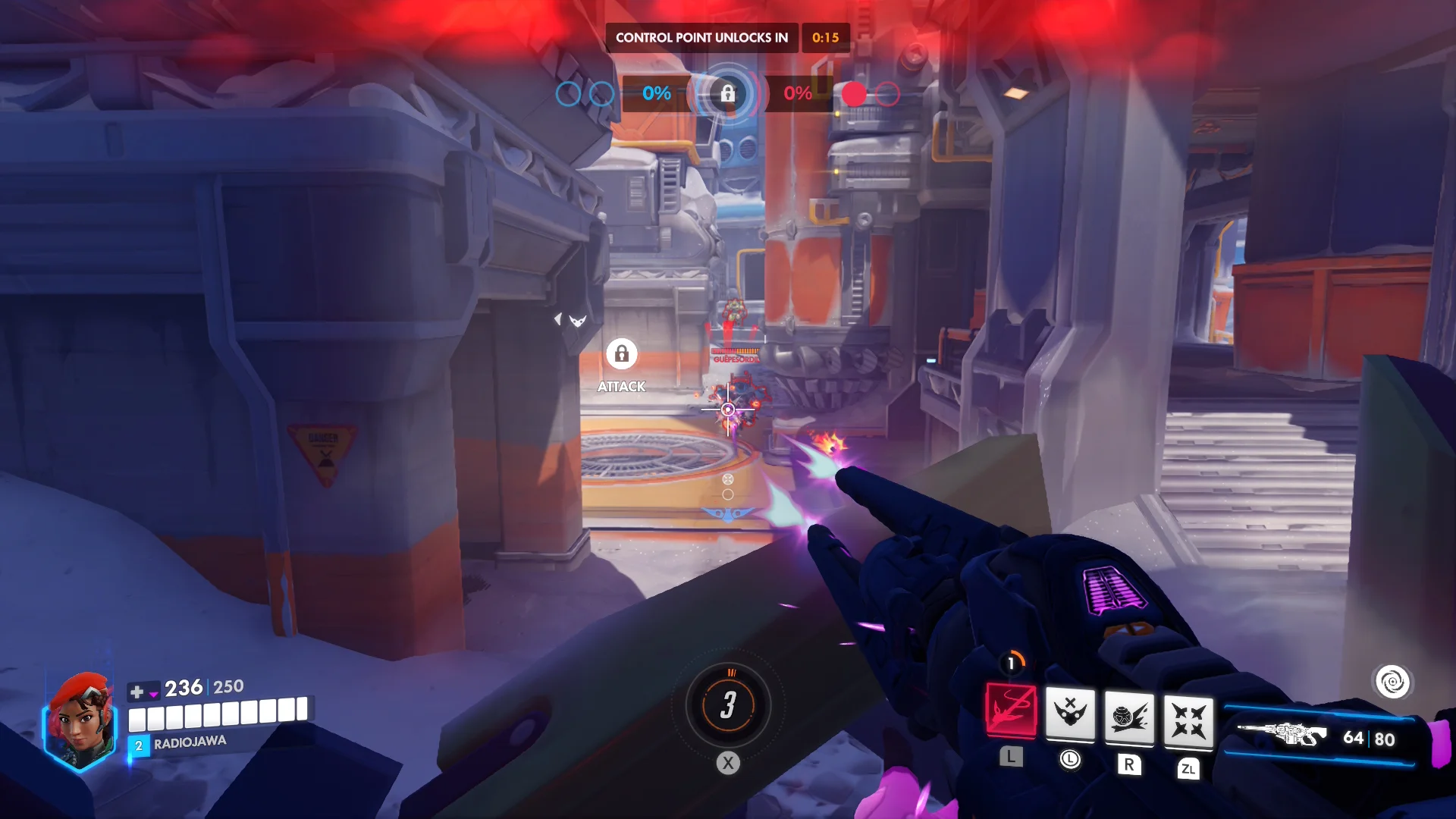 Overwatch en Switch 2 Sierra gameplay