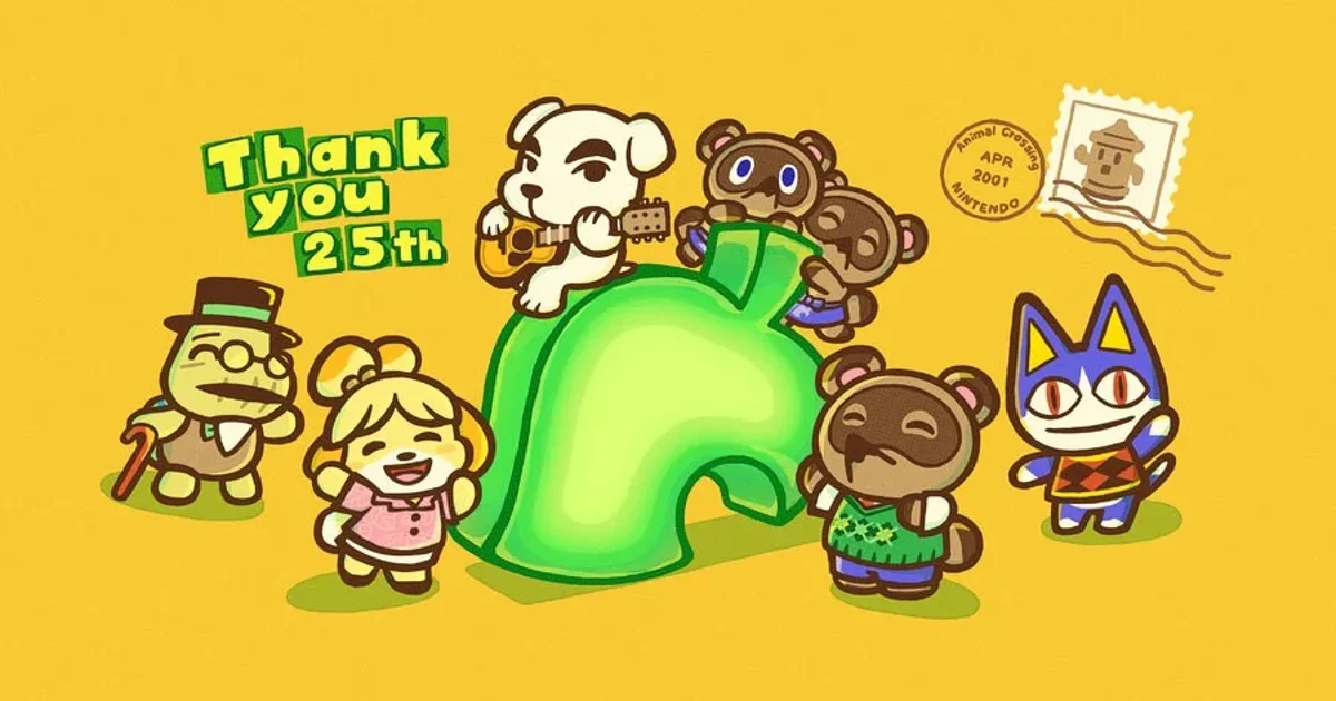 Nintendo celebra los 25 años de Animal Crossing con un regalo especial 2 Nintendo celebrates Animal Crossing turning 25 with a charming commemorative item to display on your New Horizons island