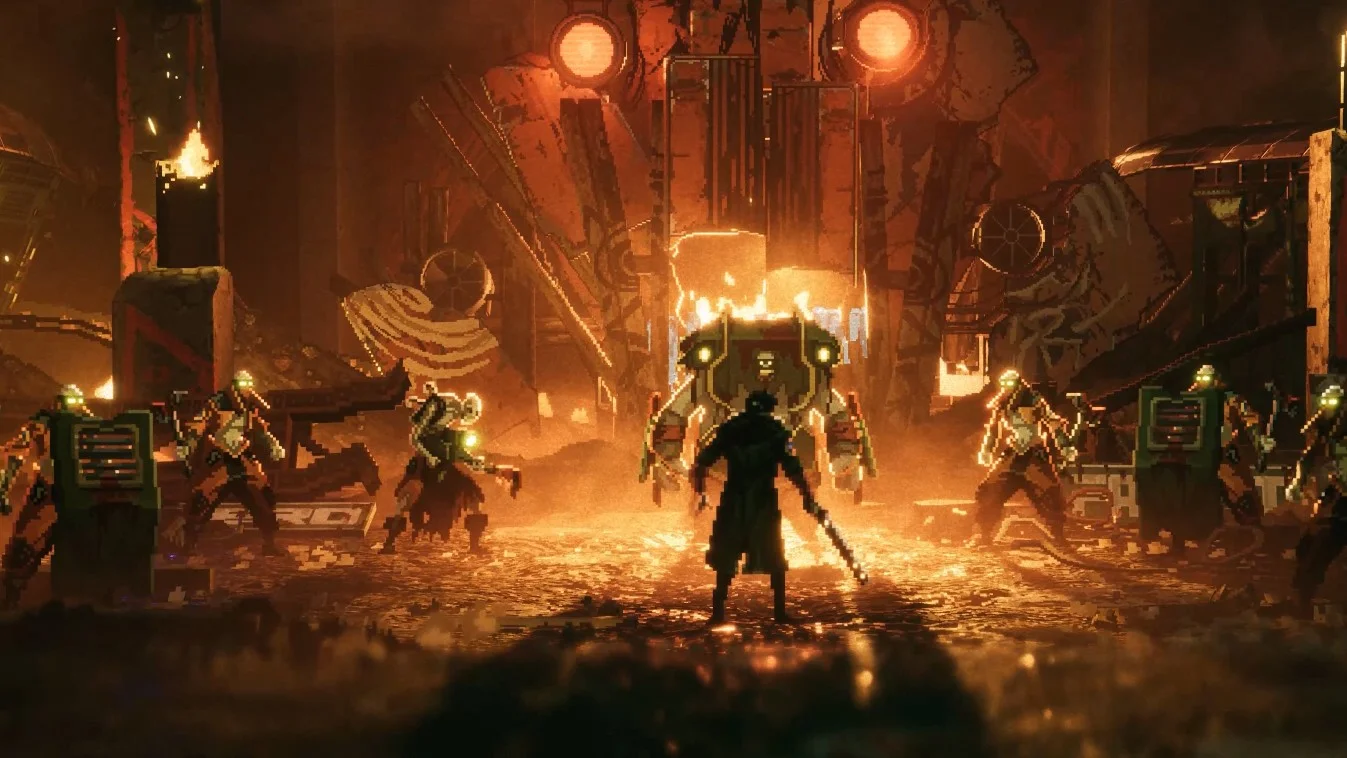 Reach enfrentándose a algunos goons Termite en Replaced