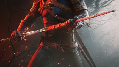 That sword Geralt unsheaths in The Witcher 3 Songs of the Past expansion artwork? We've seen it before