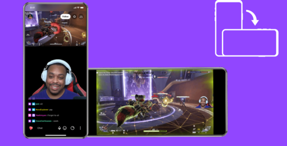 Twitch's new Dual Format feature lets streamers broadcast horizontally and vertically at the same time