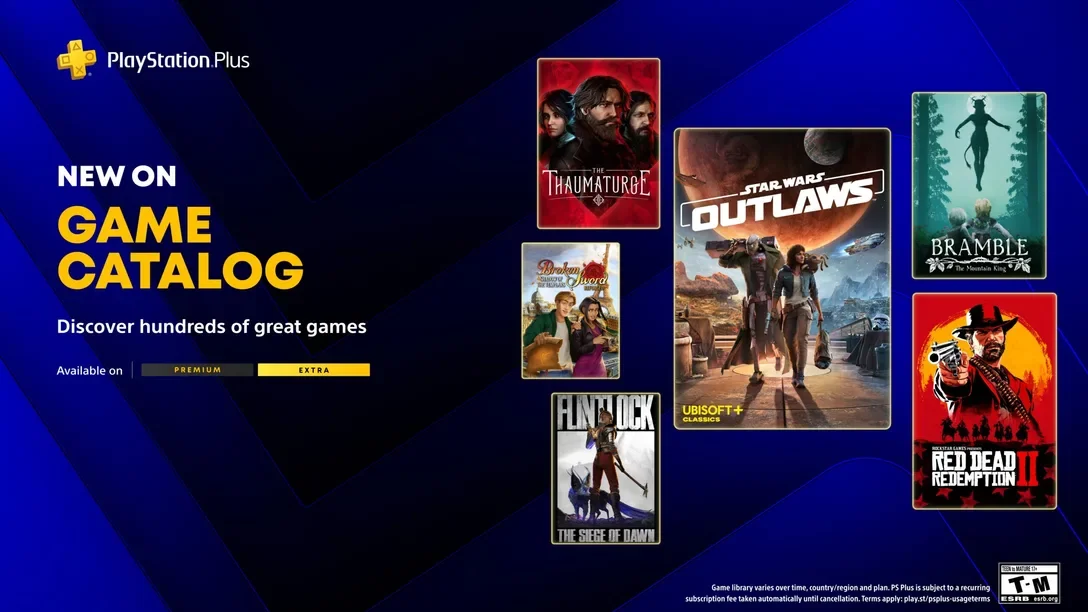 PS Plus Premium and Extra for May 2026