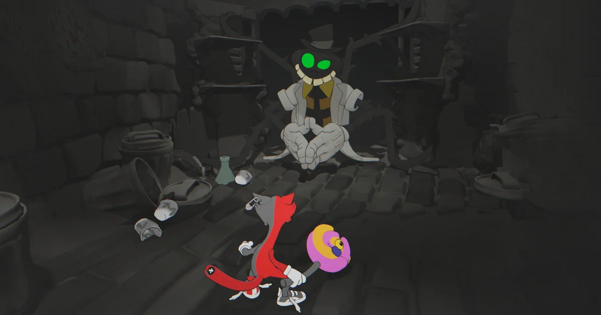 Into The Unwell, el roguelike de acción inspirado en Cuphead, se retrasa a 2027. 1 Into The Unwell, the rubber hose animation-inspired action roguelike with a touch of Cuphead, has been delayed to 2027