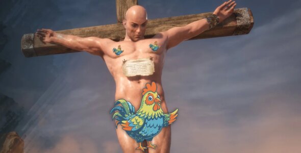 I'm sorry to say that Conan Exiles' todgers have been enlarged as part of its just-released Unreal Engine 5 makeover