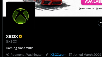 Xbox is now XBOX, apparently